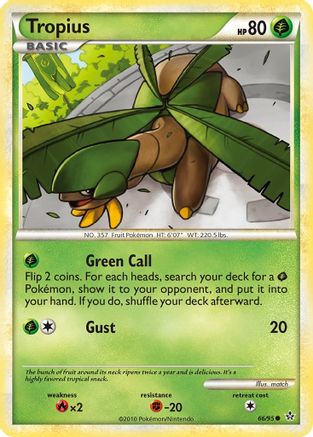 [PKM] Tropius (66/95) [HeartGold & SoulSilver: Unleashed]