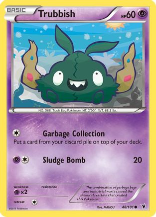 [PKM] Trubbish (48/101) [Black & White: Noble Victories]
