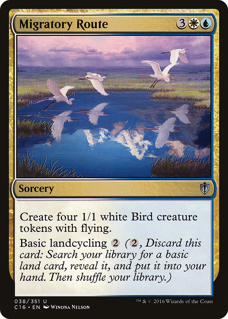 {C} Migratory Route [Commander 2016][C16 038]