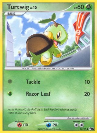 [PKM] Turtwig (17/17) [POP Series 6]