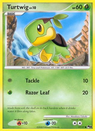 [PKM] Turtwig (17/17) [POP Series 8]