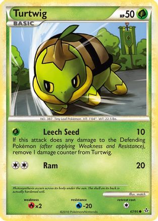 [PKM] Turtwig (67/95) [HeartGold & SoulSilver: Unleashed]