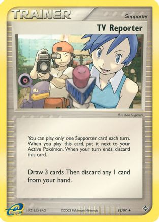 [PKM] TV Reporter (88/97) [EX: Dragon]