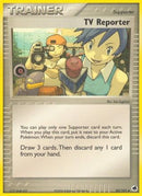 [TR] TV Reporter (82/101) (Stamped) [EX: Dragon Frontiers]