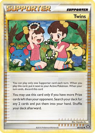 [PKM] Twins (89/102) [HeartGold & SoulSilver: Triumphant]
