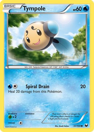 [PKM] Tympole (31/108) [Black & White: Dark Explorers]