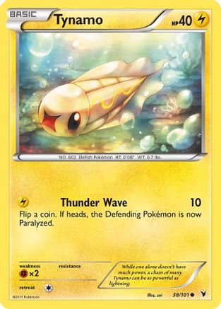 [PKM-C] Tynamo (38/101) [Black & White: Noble Victories]