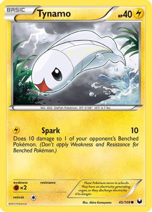 [PKM-C] Tynamo (45/108) [Black & White: Dark Explorers]