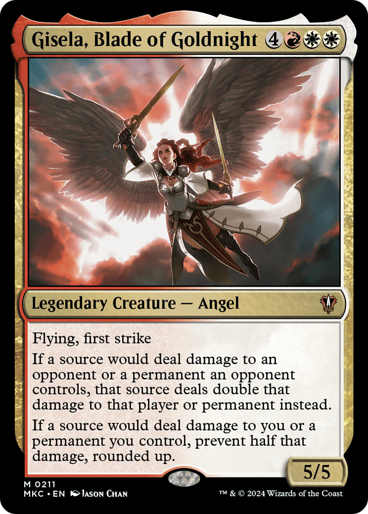 {R} Gisela, Blade of Goldnight [Murders at Karlov Manor Commander][MKC 211]