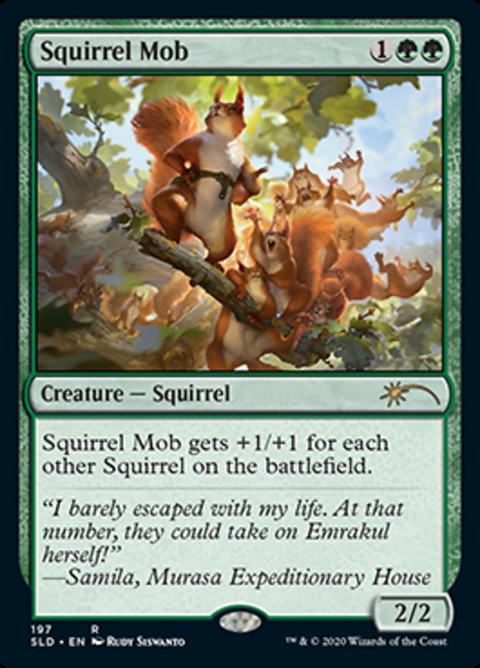 {R} Squirrel Mob [Secret Lair Drop Series][SLD 197]