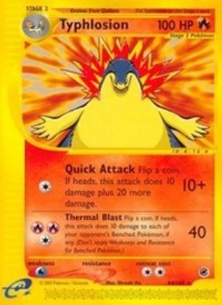[PKM] Typhlosion (64/165) [Expedition: Base Set]