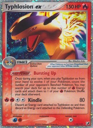 [PKM] Typhlosion ex (110/115) [EX: Unseen Forces]
