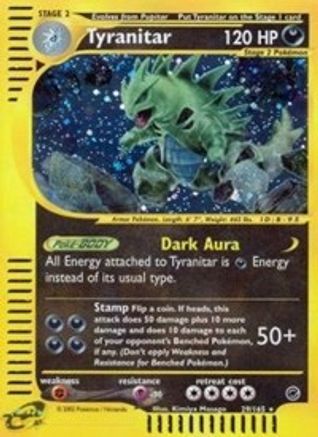 [PKM-R] Tyranitar (29/165) [Expedition: Base Set]