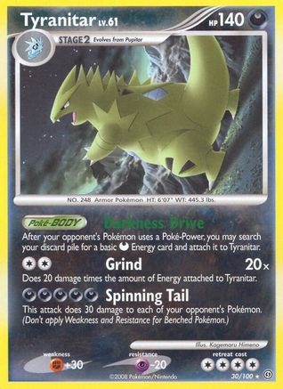 [PKM-R] Tyranitar (30/100) [Diamond & Pearl: Stormfront]