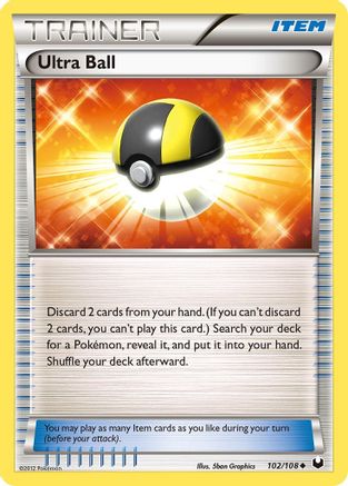 [TR] Ultra Ball (102/108) [Black & White: Dark Explorers]