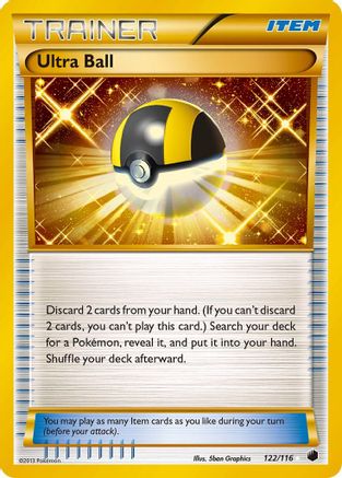 [PKM] Ultra Ball (122/116) [Black & White: Plasma Freeze]