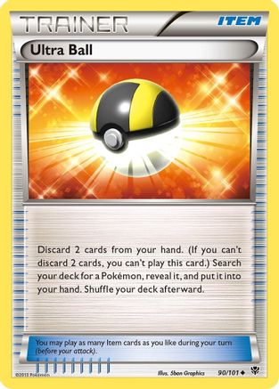 [PKM] Ultra Ball (90/101) [Black & White: Plasma Blast]