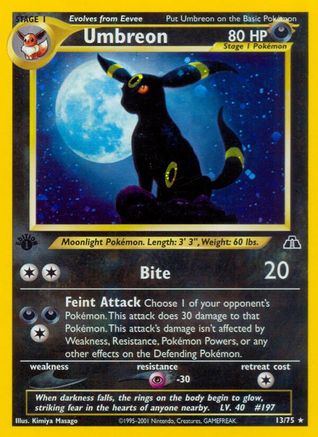[PKM-R] Umbreon (13/75) [Neo Discovery Unlimited]