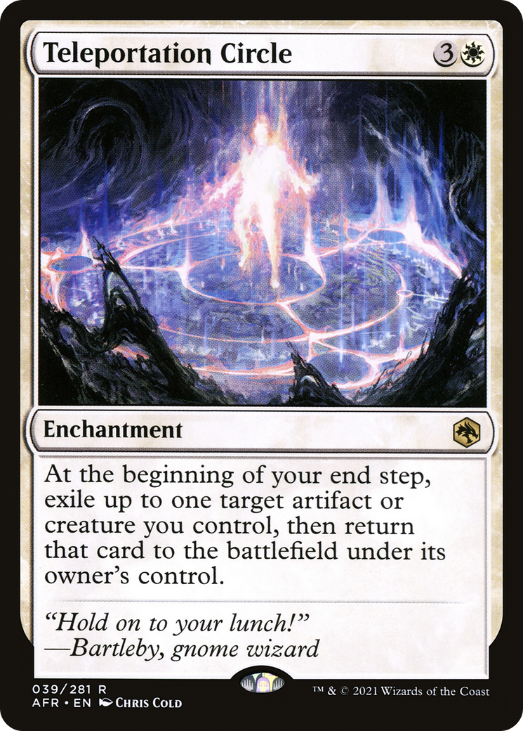 {R} Teleportation Circle [Dungeons & Dragons: Adventures in the Forgotten Realms][AFR 039]