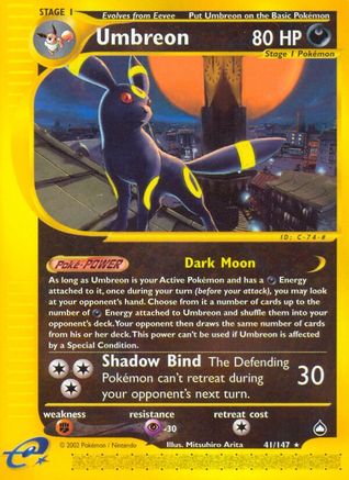 [PKM] Umbreon (41/147) [Aquapolis]