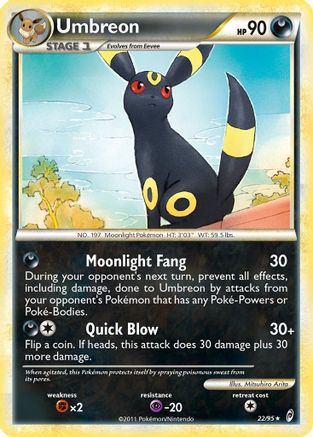 [PKM-R] Umbreon (22/95) [HeartGold & SoulSilver: Call of Legends]