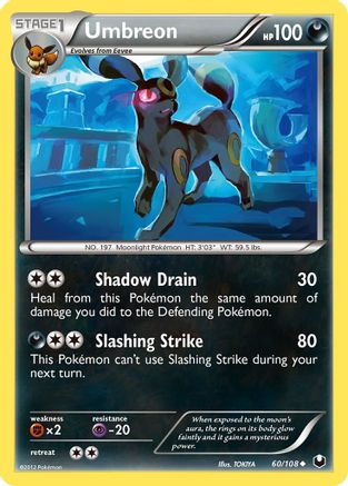 [PKM] Umbreon (60/108) [Black & White: Dark Explorers]