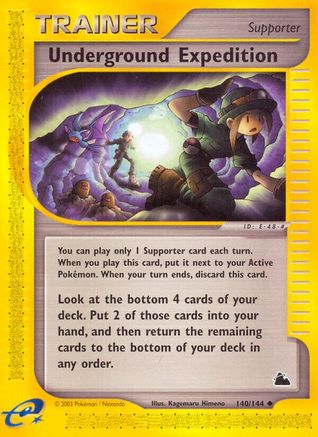 [TR] Underground Expedition (140/144) [Skyridge]