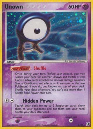 [PKM-R] Unown (A/28) [EX: Unseen Forces]