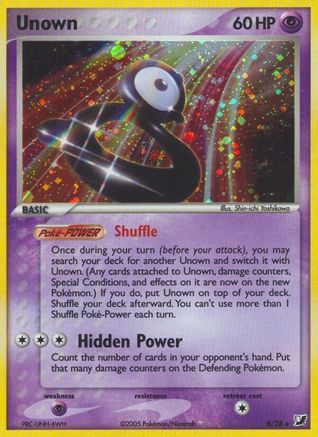[PKM] Unown (B) (B/28) [EX: Unseen Forces]
