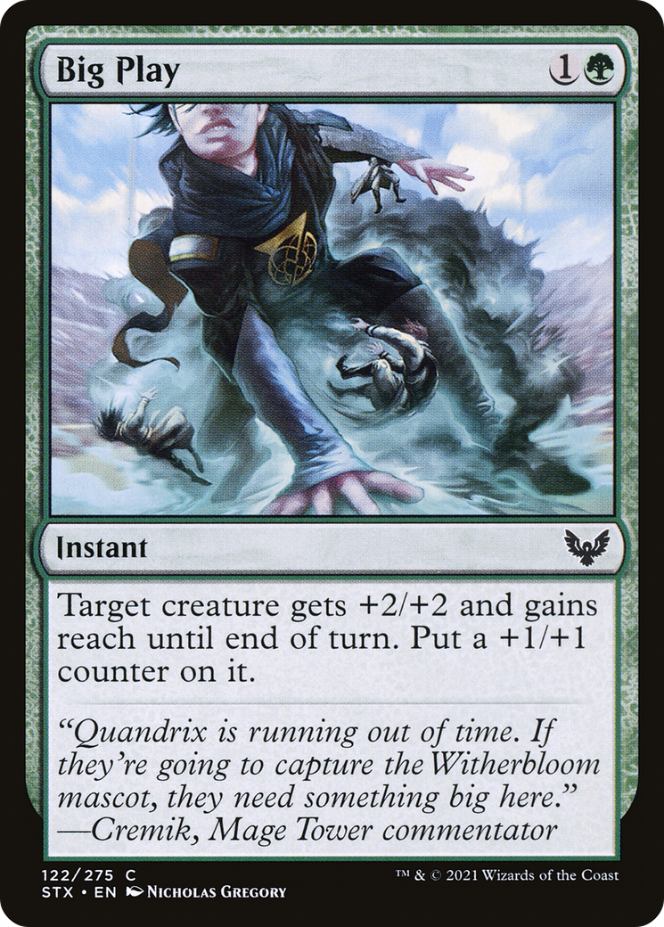 {C} Big Play [Strixhaven: School of Mages][STX 122]