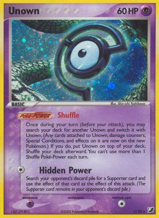 [PKM-R] Unown (C) (C/28) [EX: Unseen Forces]