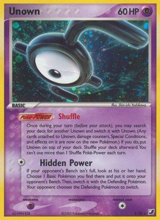 [PKM-R] Unown (E) (E/28) [EX: Unseen Forces]