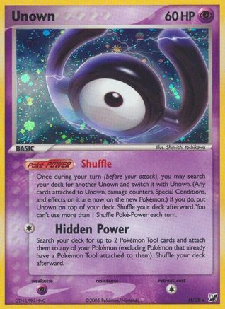 [PKM] Unown (H) (H/28) [EX: Unseen Forces]