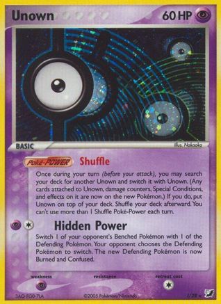 [PKM] Unown (I) (I/28) [EX: Unseen Forces]