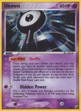 [PKM-R] Unown (L) (L/28) [EX: Unseen Forces]
