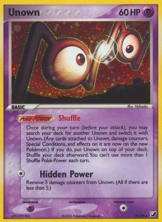 [PKM-R] Unown (N) (N/28) [EX: Unseen Forces]