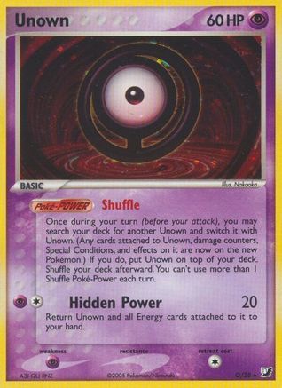 [PKM] Unown (O) (O/28) [EX: Unseen Forces]