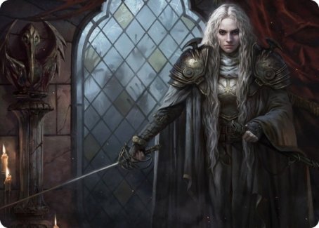 {A} Thalia, Guardian of Thraben Art Card [Innistrad: Crimson Vow Art Series][AVOW 018]
