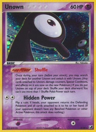 [PKM] Unown (R) (R/28) [EX: Unseen Forces]