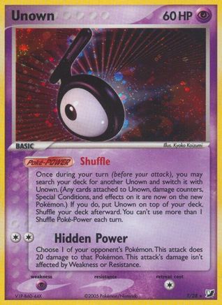 [PKM] Unown (T) (T/28) [EX: Unseen Forces]