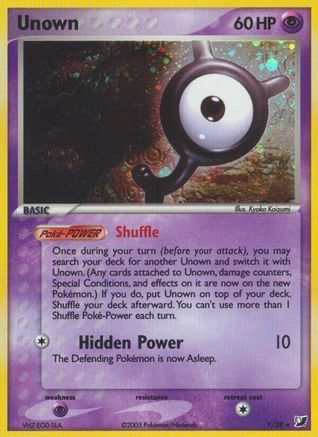 [PKM-R] Unown (Y) (Y/28) [EX: Unseen Forces]