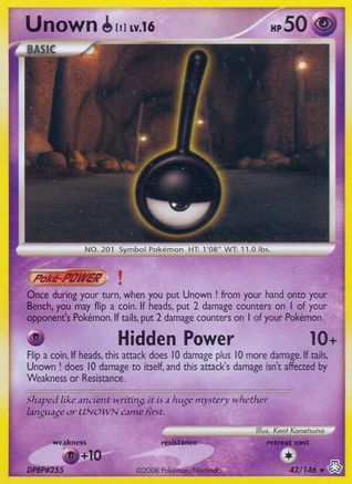 [PKM] Unown ! (42/146) [Diamond & Pearl: Legends Awakened]