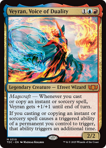 {R} Veyran, Voice of Duality [Tarkir: Dragonstorm Commander][TDC 310]