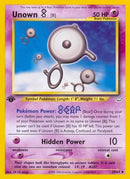 [PKM-C] Unown [B] (39/64) [Neo Revelation 1st Edition]