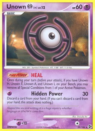 [PKM] Unown H (29/106) [Diamond & Pearl: Great Encounters]