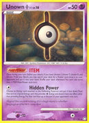 [PKM-R] Unown I (37/123) [Diamond & Pearl: Mysterious Treasures]