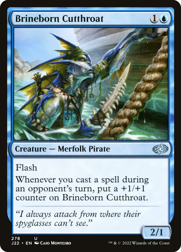 {C} Brineborn Cutthroat [Jumpstart 2022][J22 278]