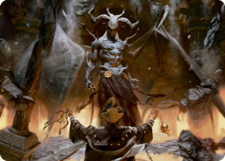{A} Ormendahl, the Corrupter Art Card [Innistrad: Midnight Hunt Art Series][AMID 038]