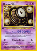 [PKM-C] Unown [O] (69/75) [Neo Discovery Unlimited]