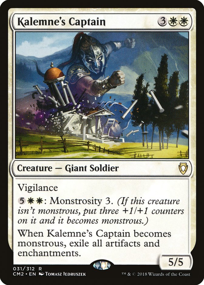 {R} Kalemne's Captain [Commander Anthology Volume II][CM2 031]